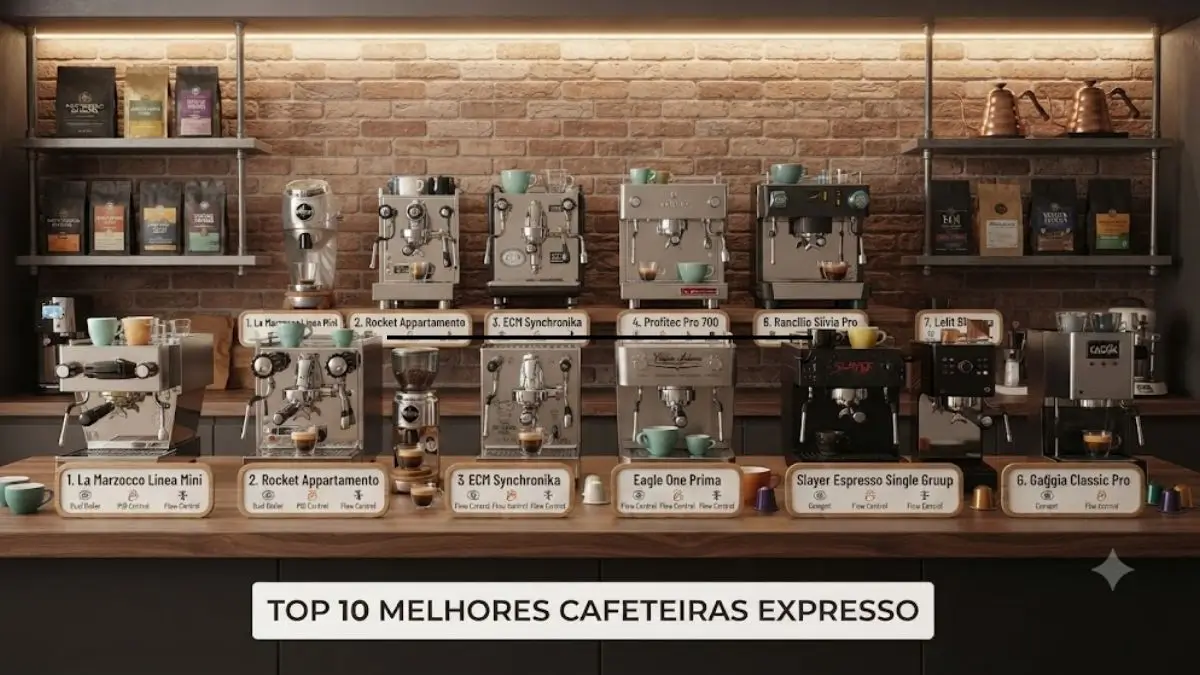 Top10 das Melhores Cafeteiras Expresso e sucessos de vendas!