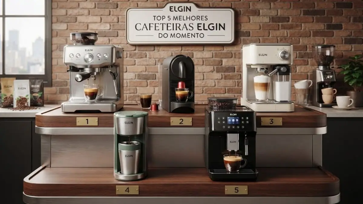 Cafeteiras Elgin: Top5 melhores modelos do momento!