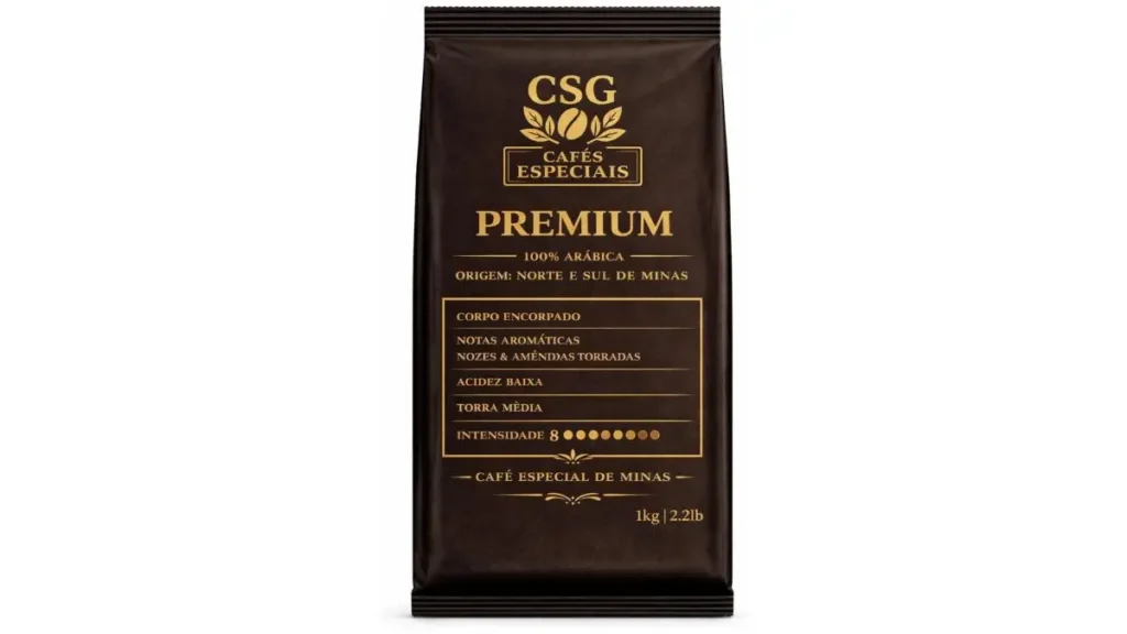 Café Premium Torrado em Grãos 1 Kg: Com Desconto, Aproveite!
