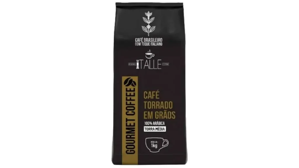 Café em Grãos Torrado Torra Média Arábica em Grãos 1kg Gourmet: Com o Melhor Custo Benefício